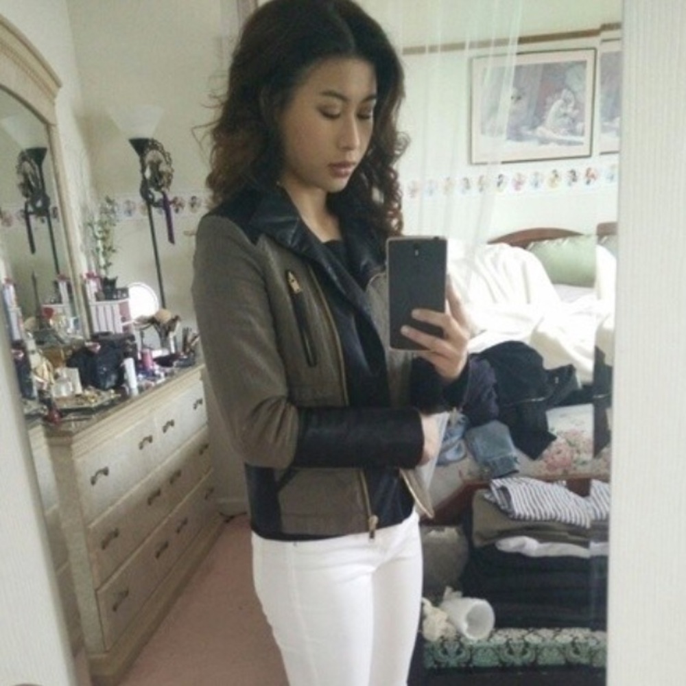 🎉HP🎉ZARA QUILTED CROSSOVER JACKET Military Parka - Picture 9 of 10